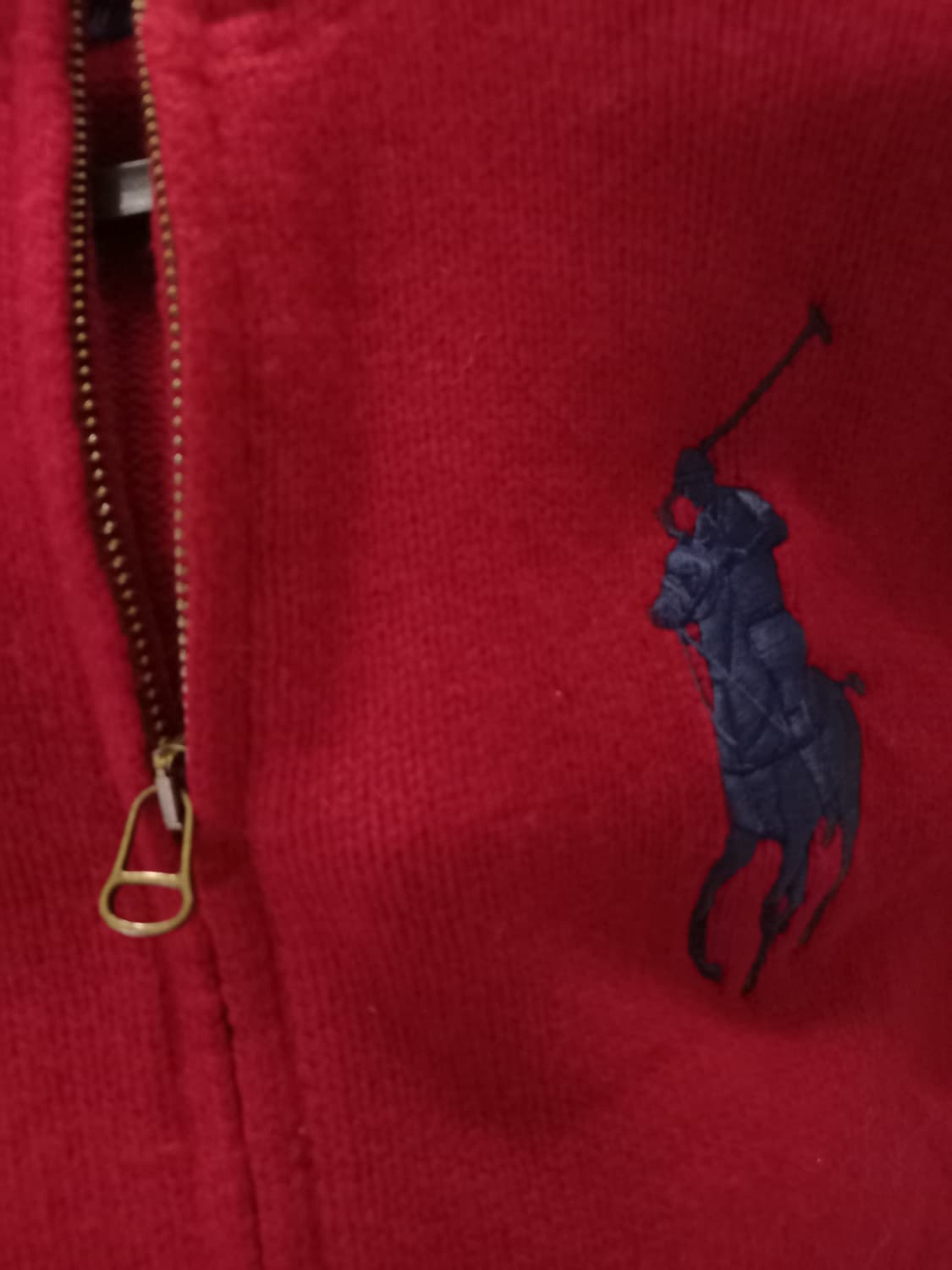 폴로 POLO 빅포니 니트집업 95/M 상품이미지3