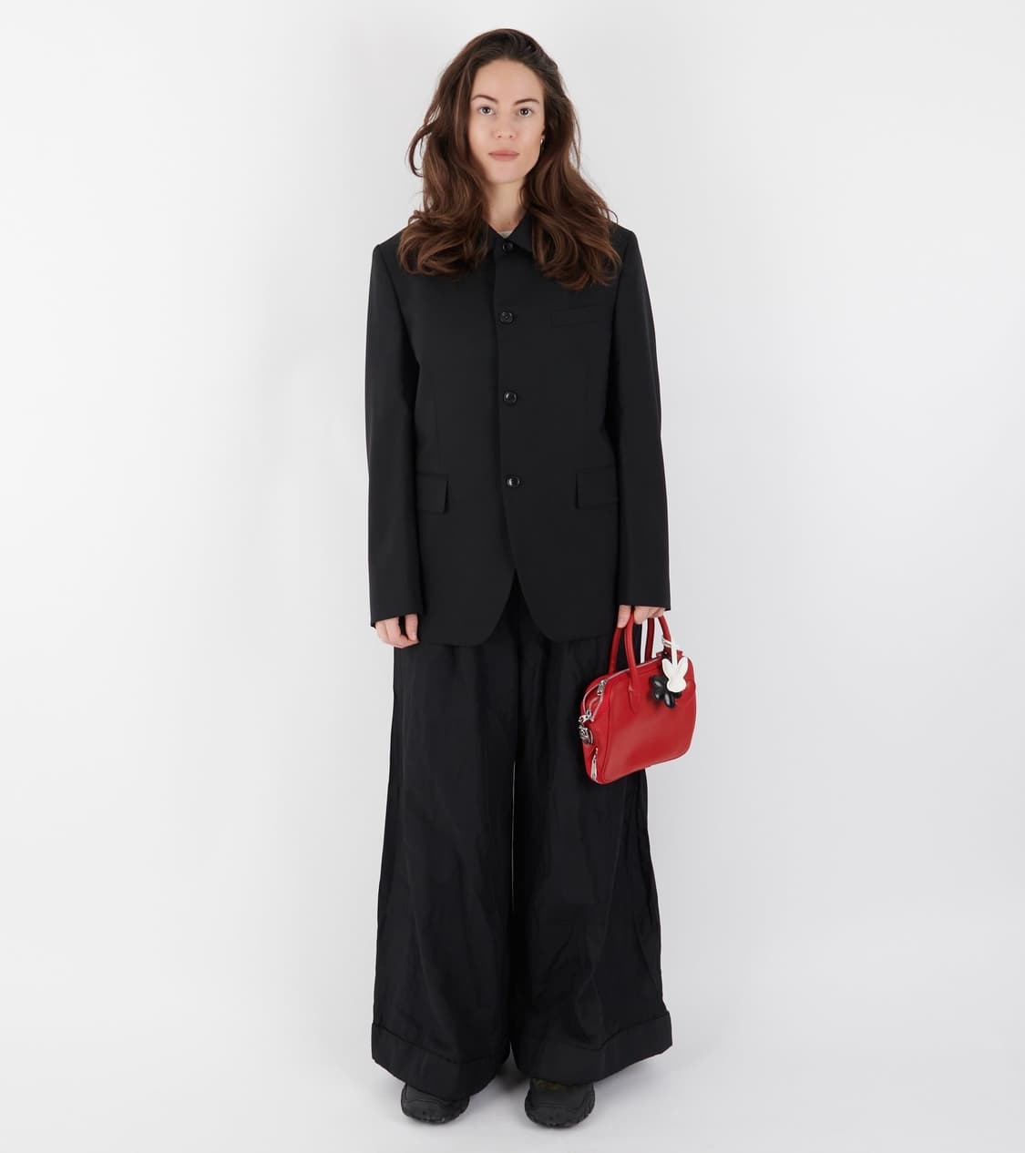 꼼데가르송 걸 26ss 멀티 참 토트백/레드 상품이미지6