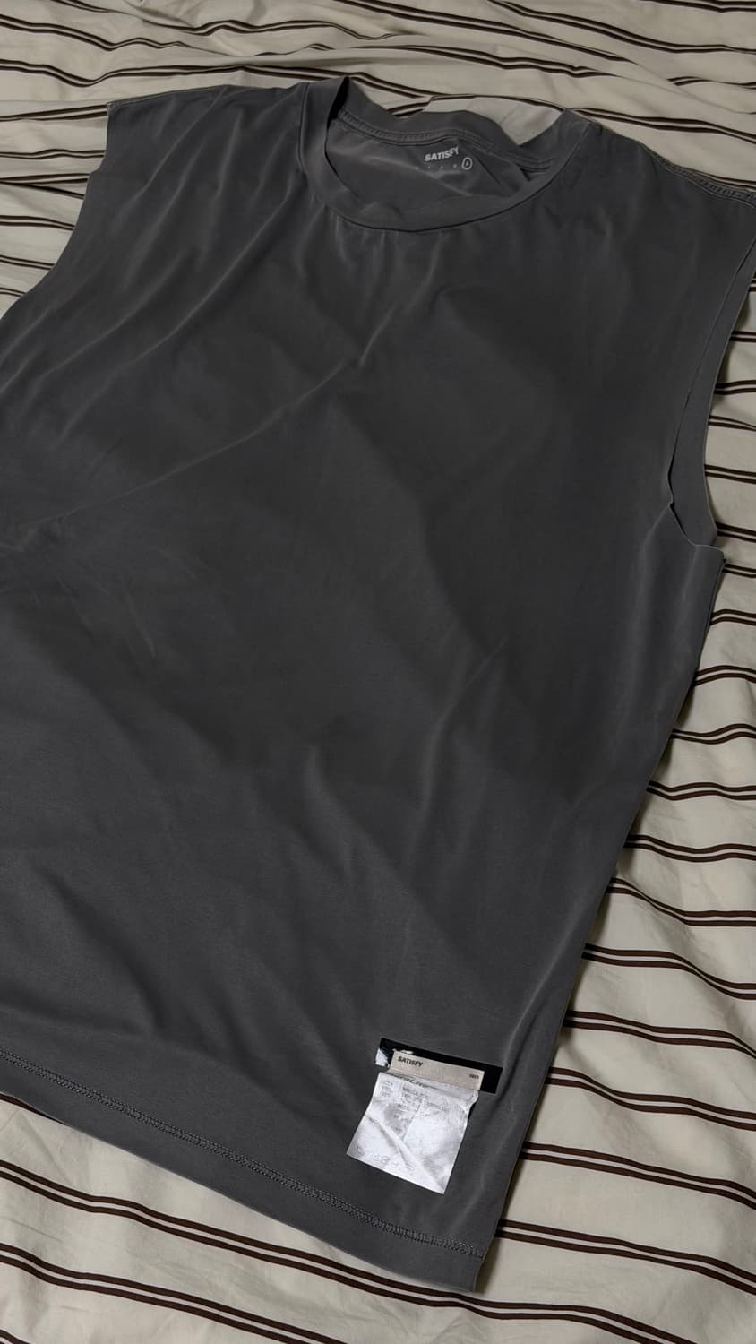 [4] Satisfy Muscle Tee Mineral Graphite 상품이미지4