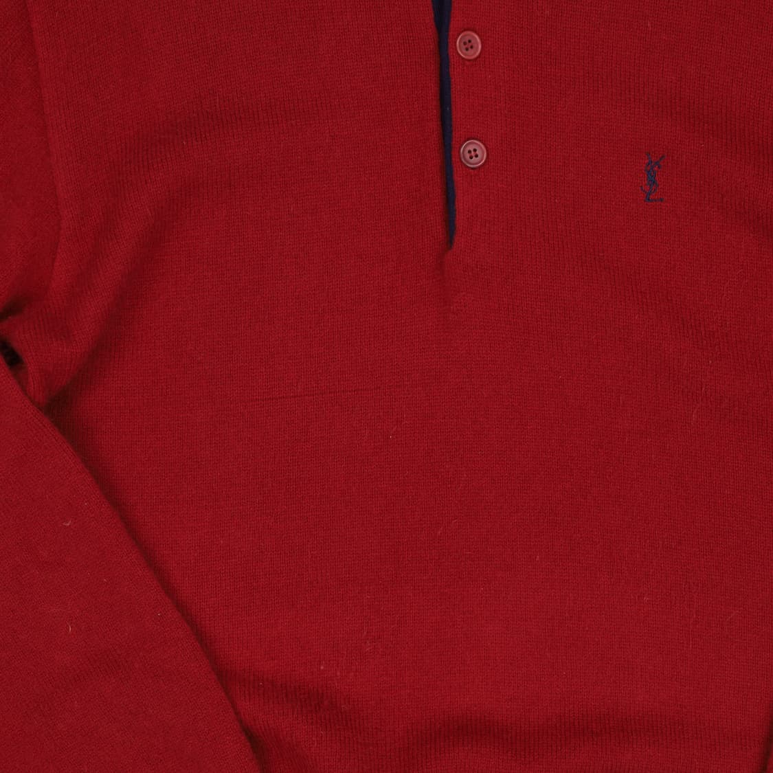 100 입생로랑 빈티지 카라 긴팔 니트 4256 상품이미지4