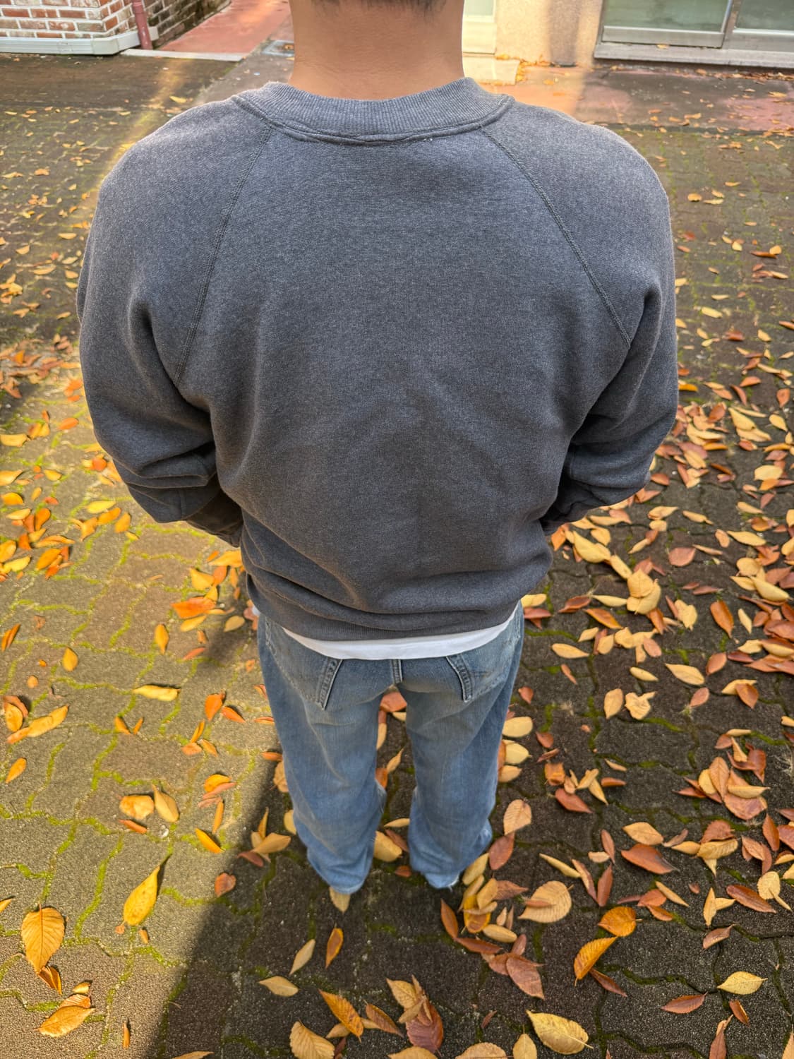 90s Nike 더블 레드 스우시 나이키 스웻셔츠 Made in usa 상품이미지3