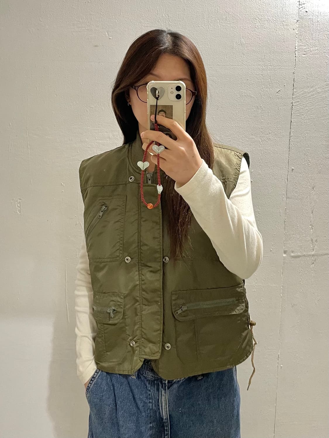 VTG lace-up tactical vest 상품이미지3