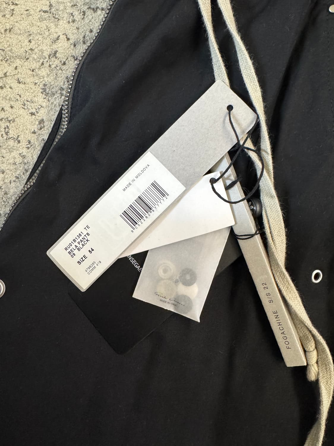 릭오웬스 벨라 팬츠 54 상품이미지5