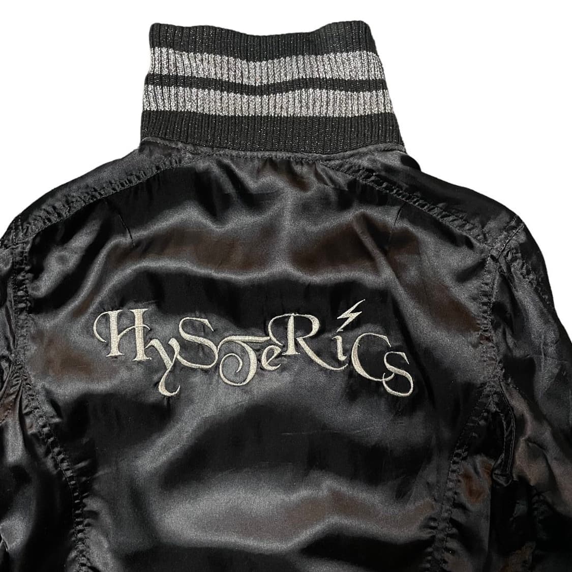 히스테릭 글래머 새틴 블루종 상품이미지2