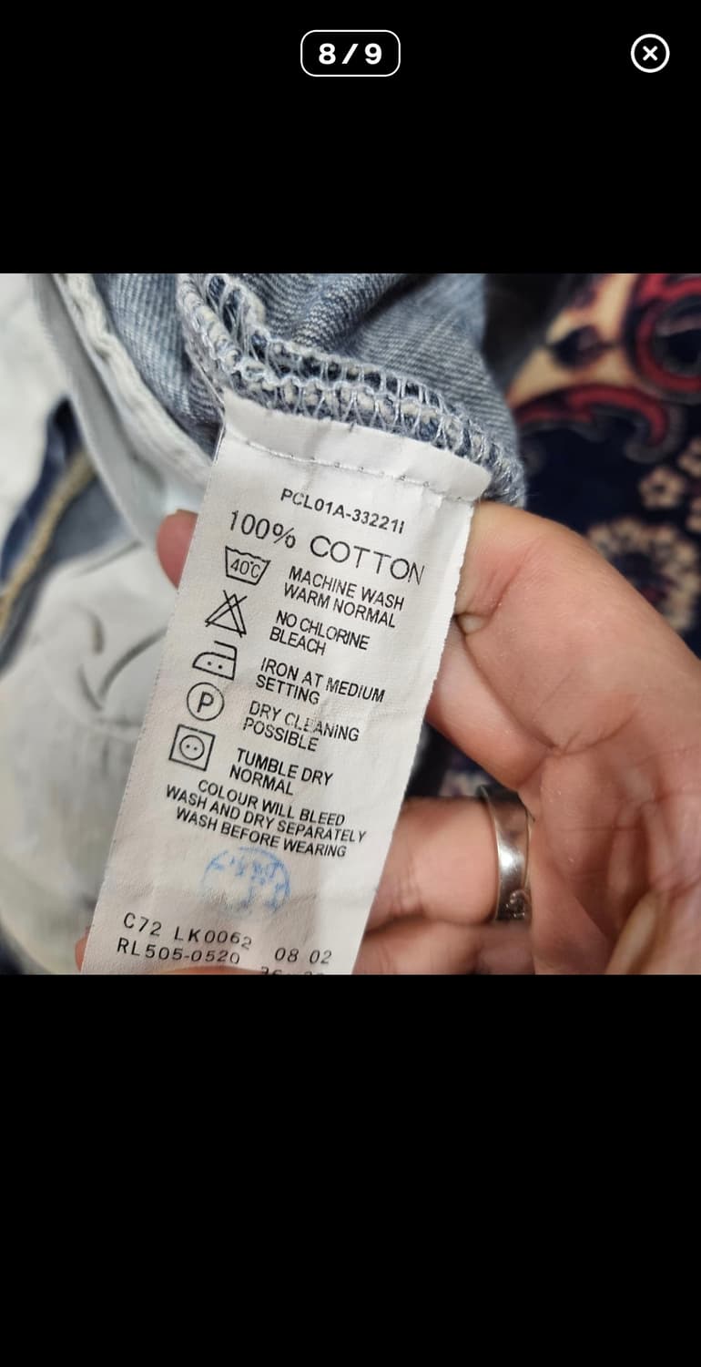 빈티지 리바이스 505 36size 상품이미지5