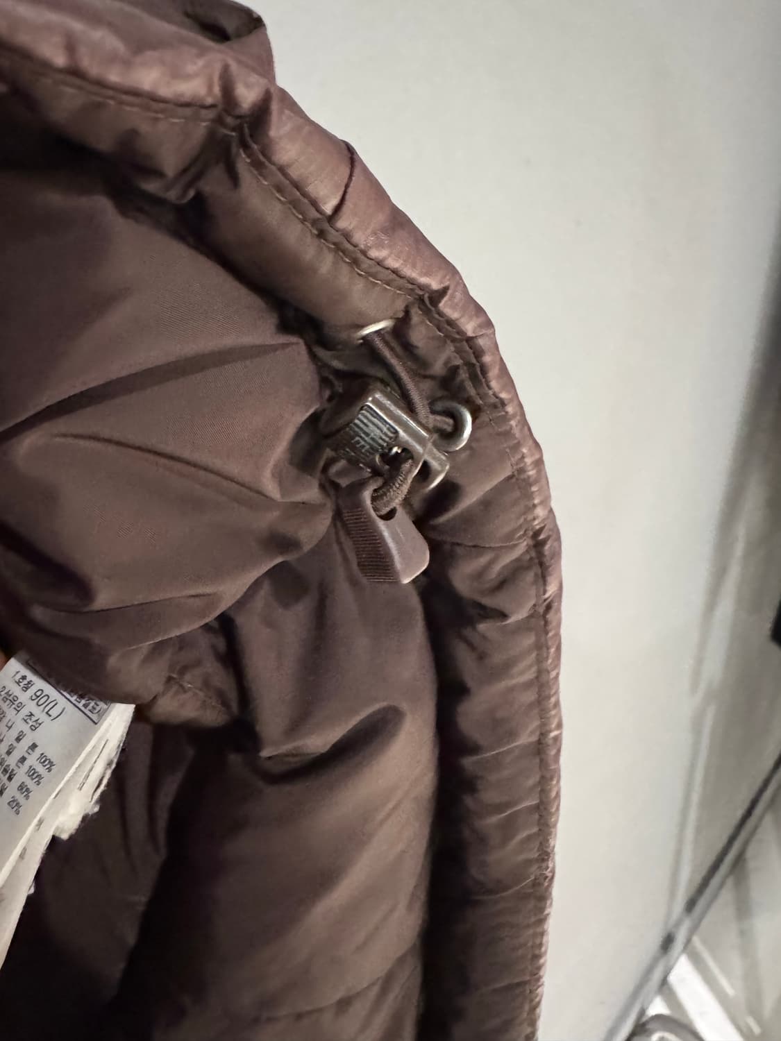 노스페이스 700 브라운 구스다운 패딩베스트 상품이미지8