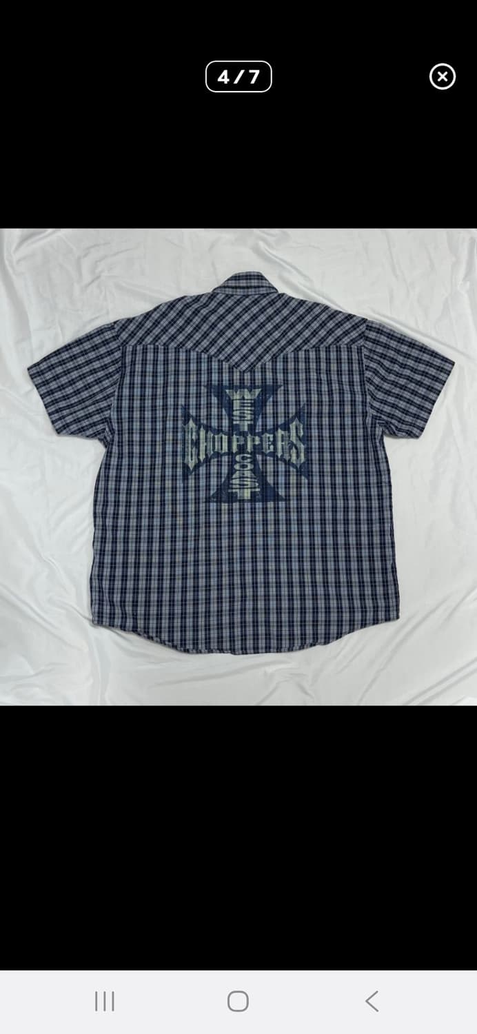 90s West coast choppers 반팔셔츠 XL 상품이미지4