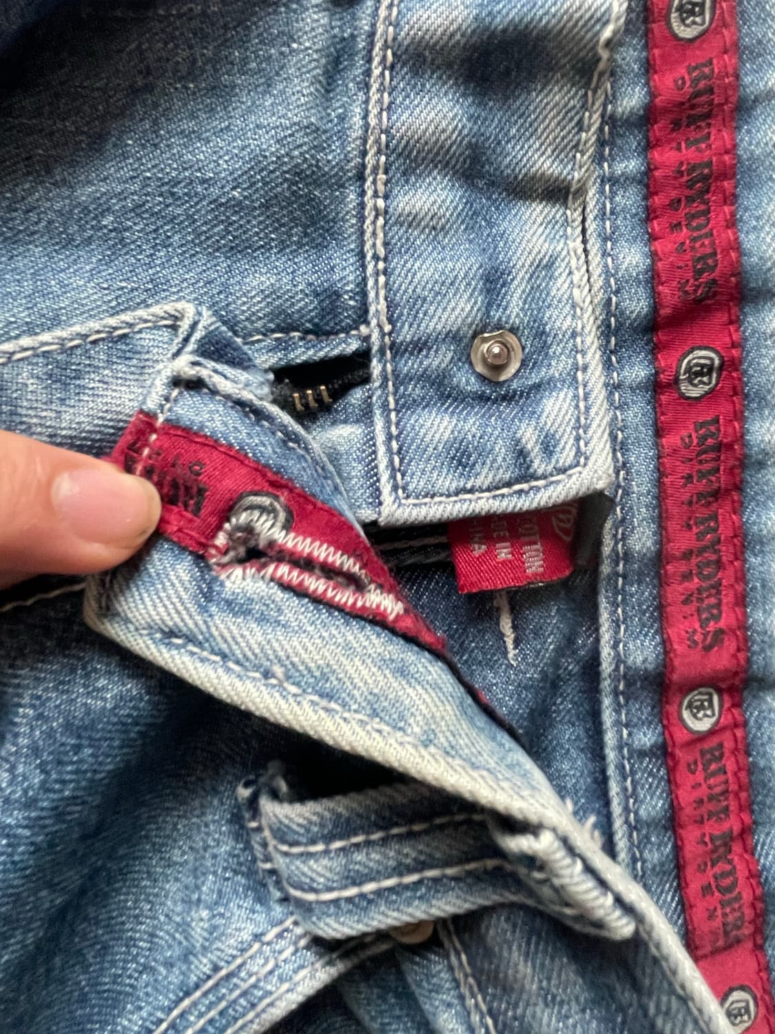 Ruff Ryders 와이드 데님카펜더 팬츠 상품이미지7