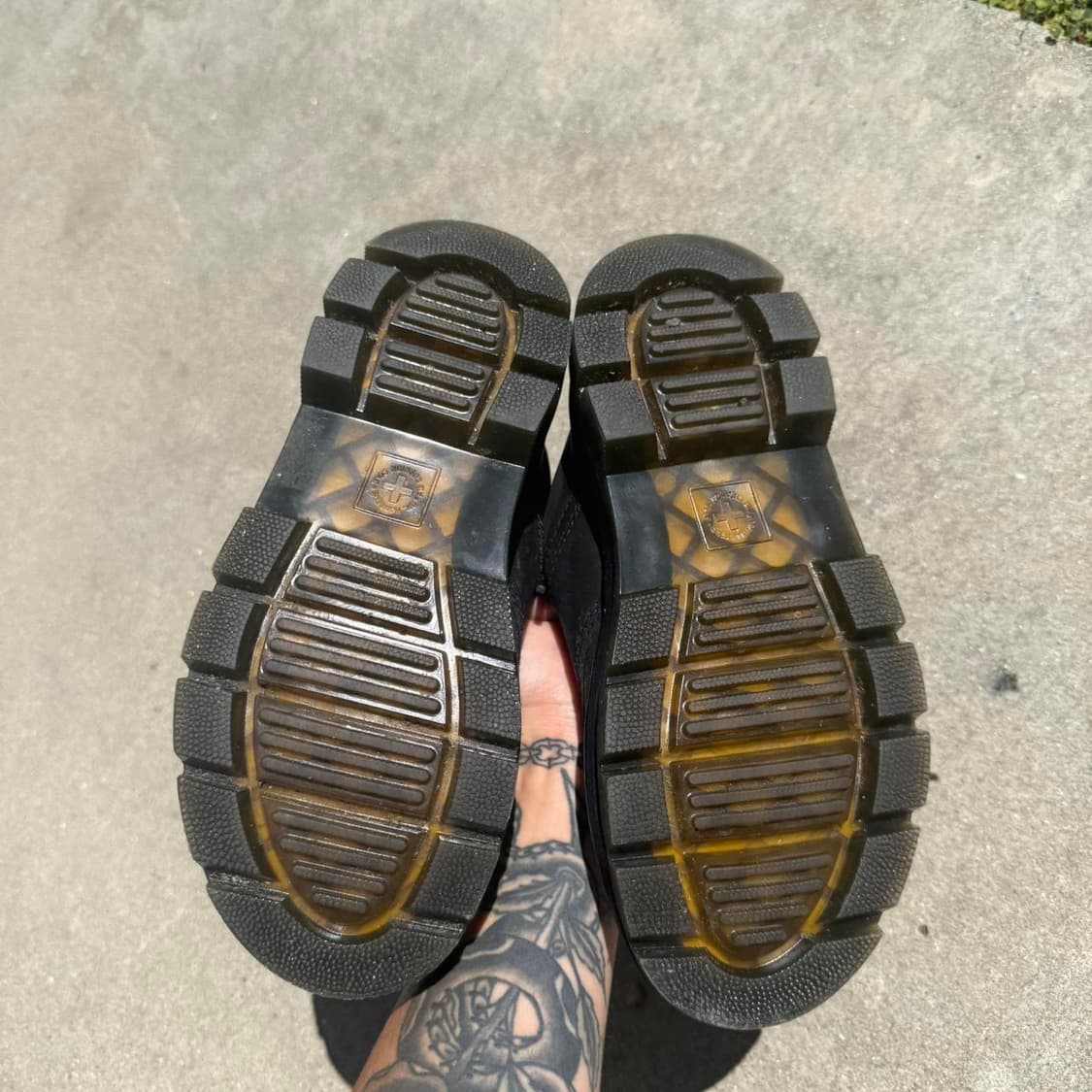 닥터마틴 리더 와이오밍 레더 유틸리티 슈즈 블랙 230 상품이미지3