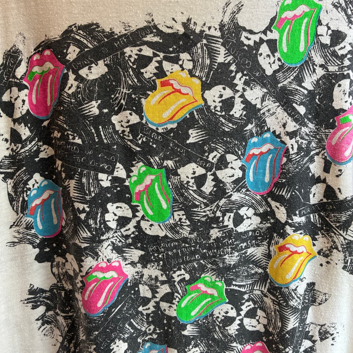 90s The Rolling Stones Licensed Tee 상품이미지5