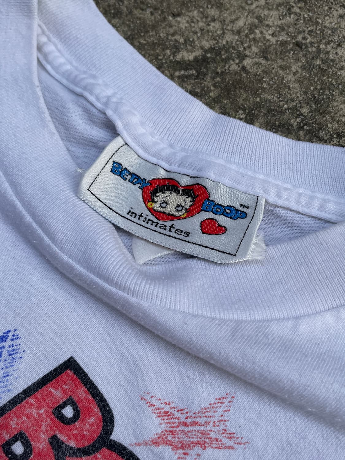 90s Betty Boop All American Crop T-shirt 상품이미지5