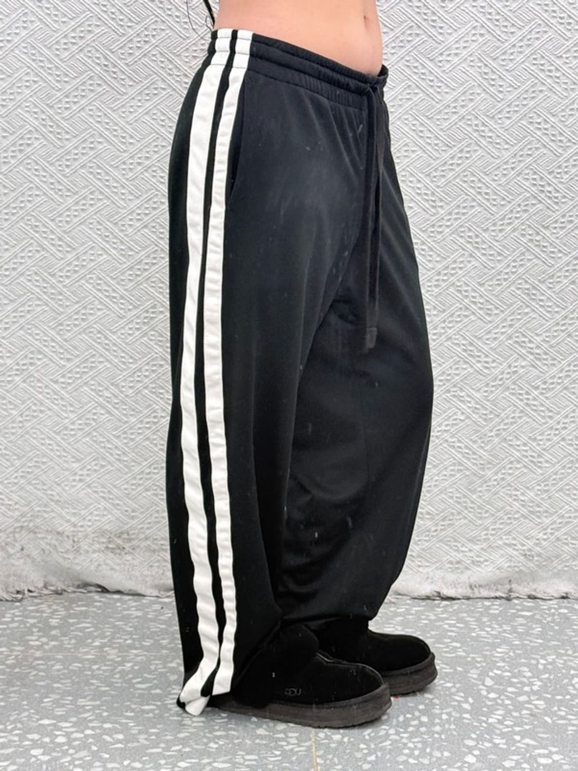 나이키 빈티지 사이드라인 져지 와이드 트랙팬츠 M C08507 상품이미지1