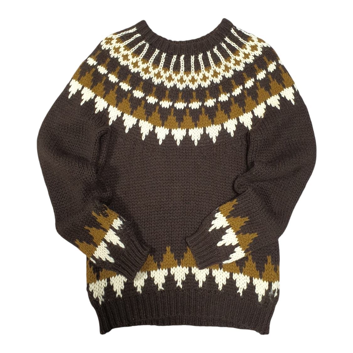 ✨ (바배) 노르딕 울100% 니트 맨투맨  상품이미지1