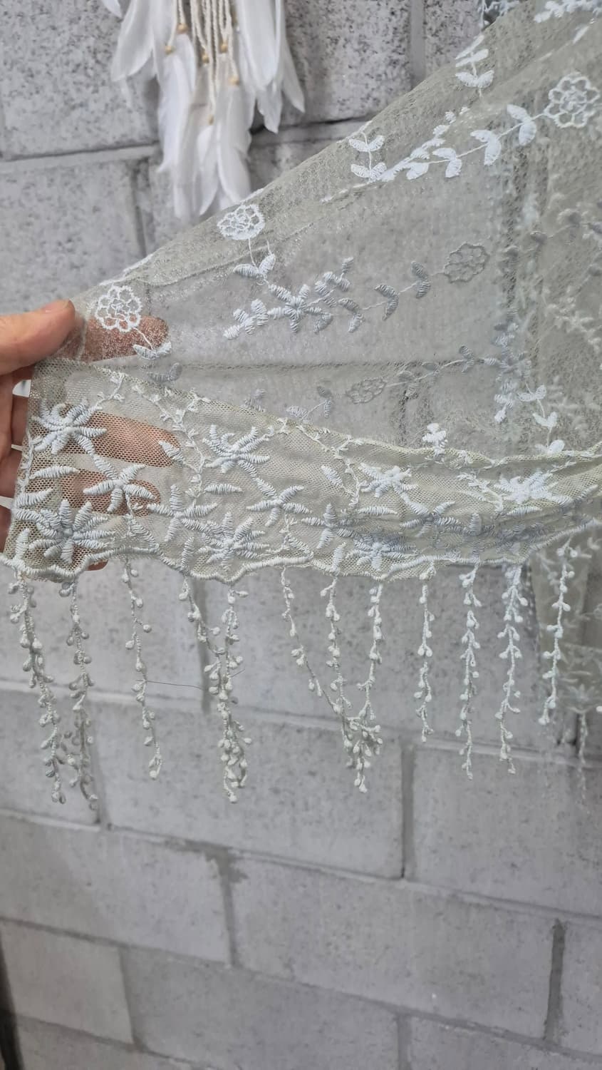 레이스 머플러 모리룩 하구미룩 상품이미지6