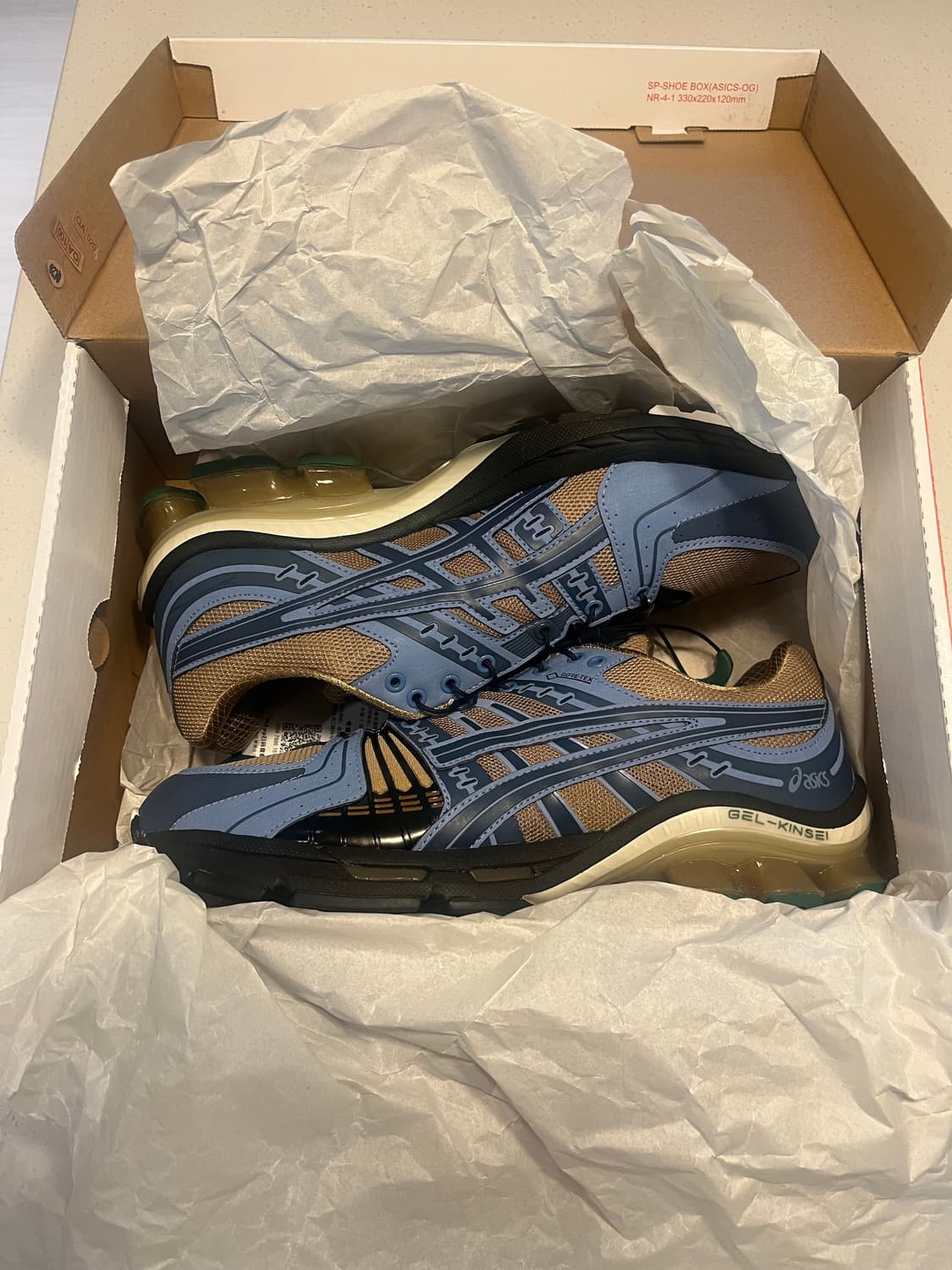 아식스 x 아픽스 젤 킨세이 OG 고어텍스 데저트 그랜드 샤크 상품이미지5