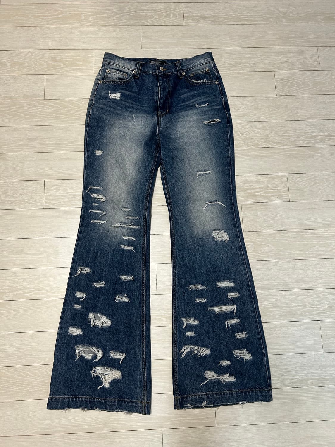 선데이오프클럽 플레어데님 상품이미지4