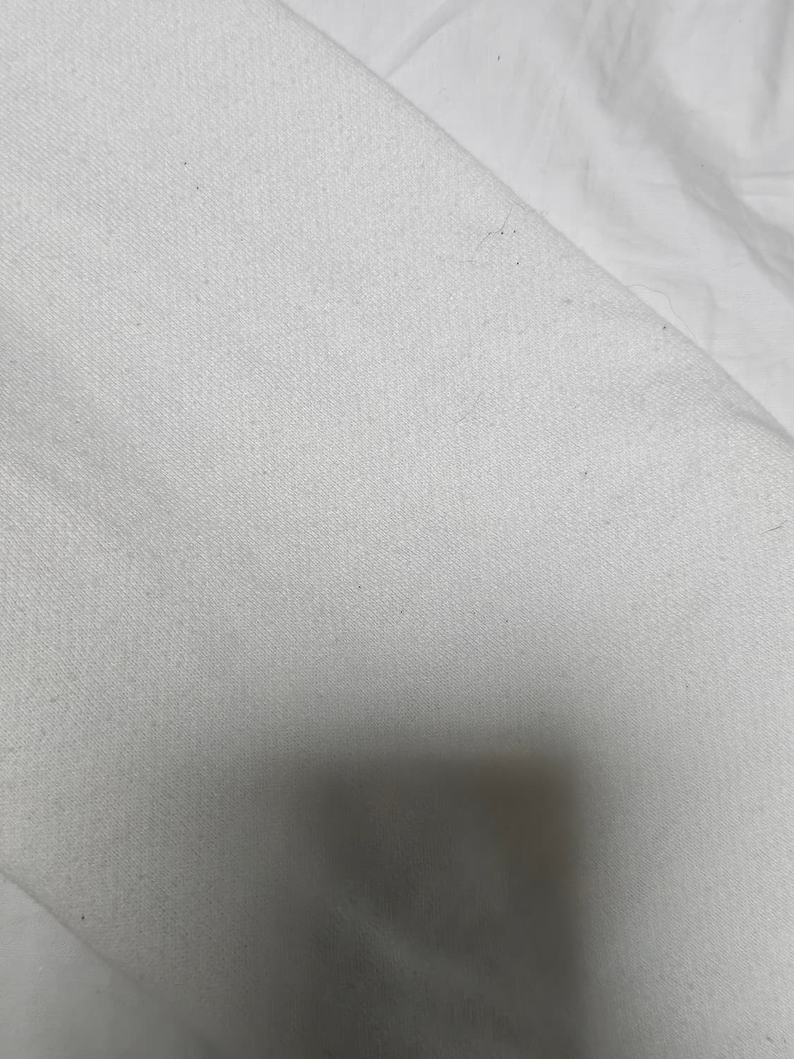 후아유 자수 후드 집업 화이트 S 상품이미지4