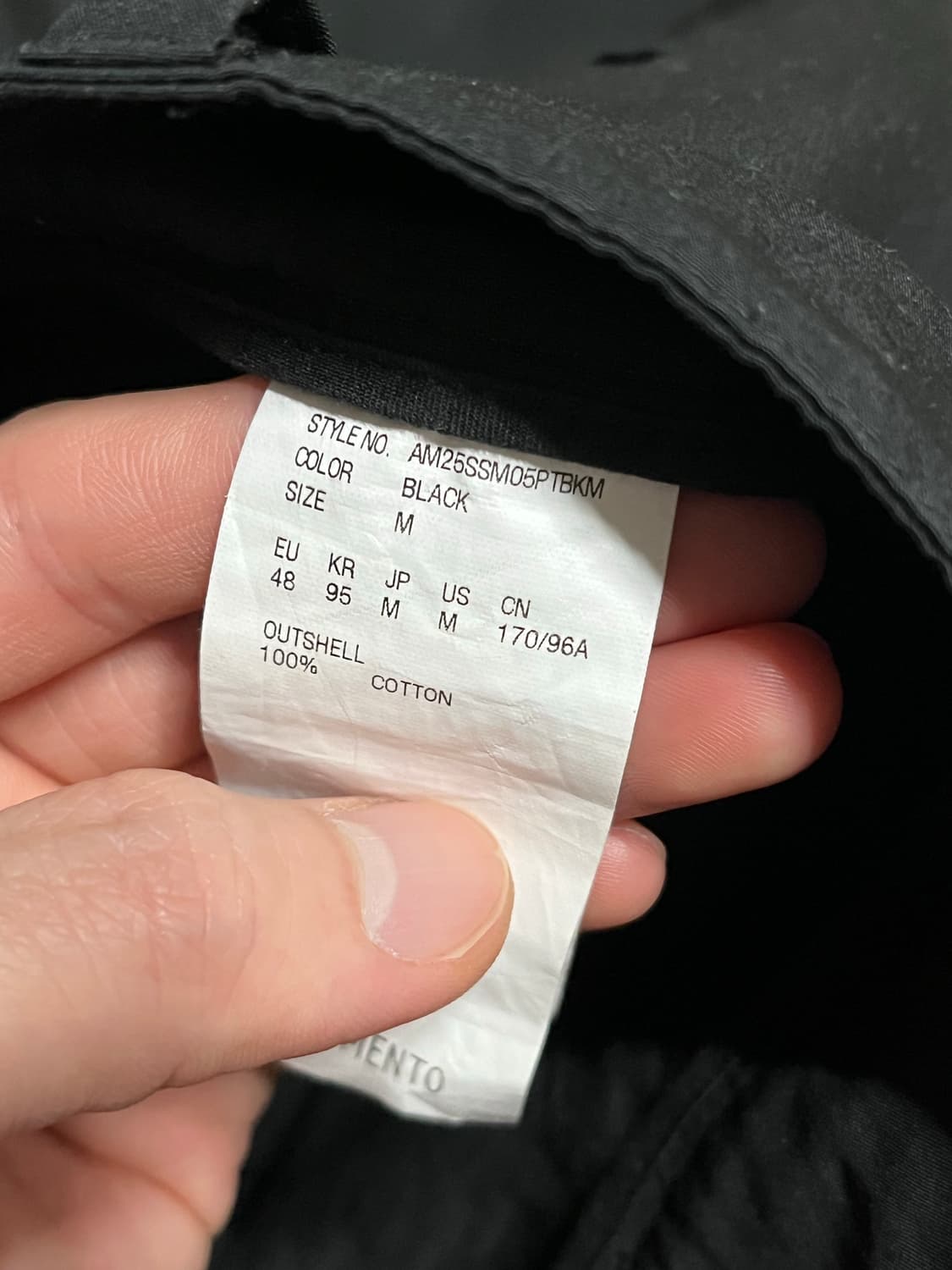 (M)25ss 커브드 지퍼 팬츠 상품이미지4