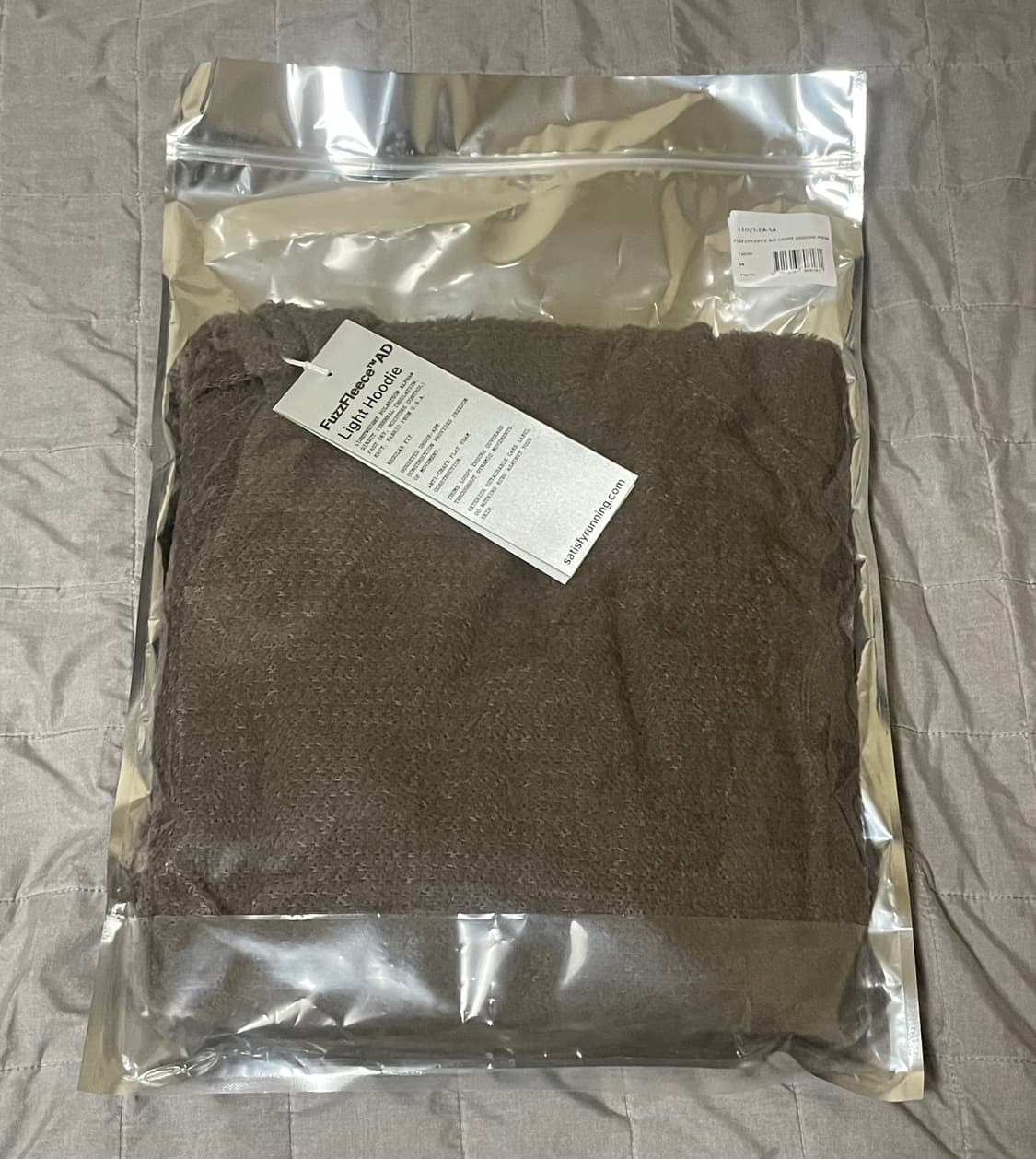 [M,L] 새티스파이 고스트플리스 AD 라이트후드 팔콘 상품이미지3