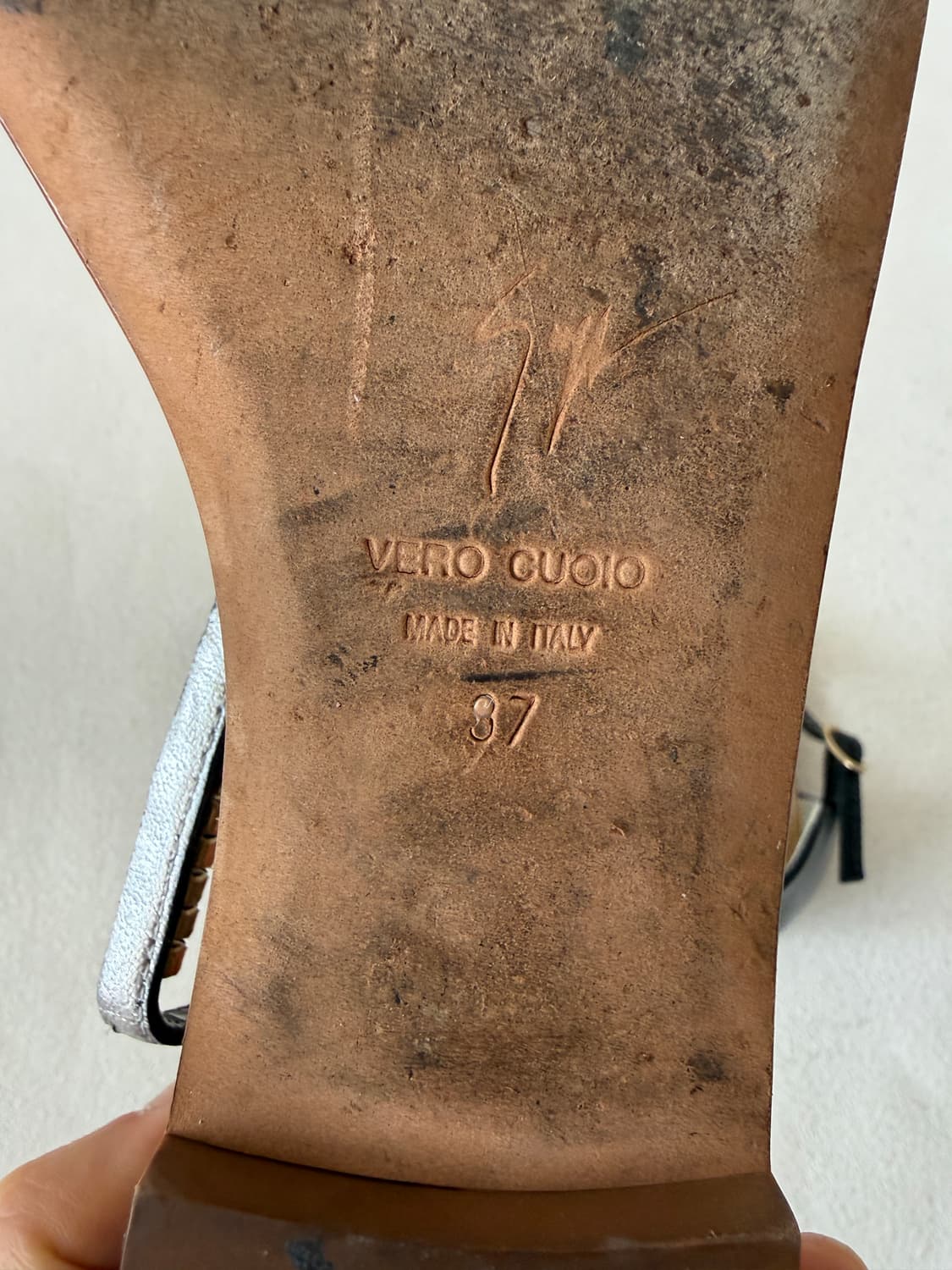 [EU37]베로꾸 오이오(VERO CUOIO) 플리플랍 샌들(ITALY) 상품이미지9