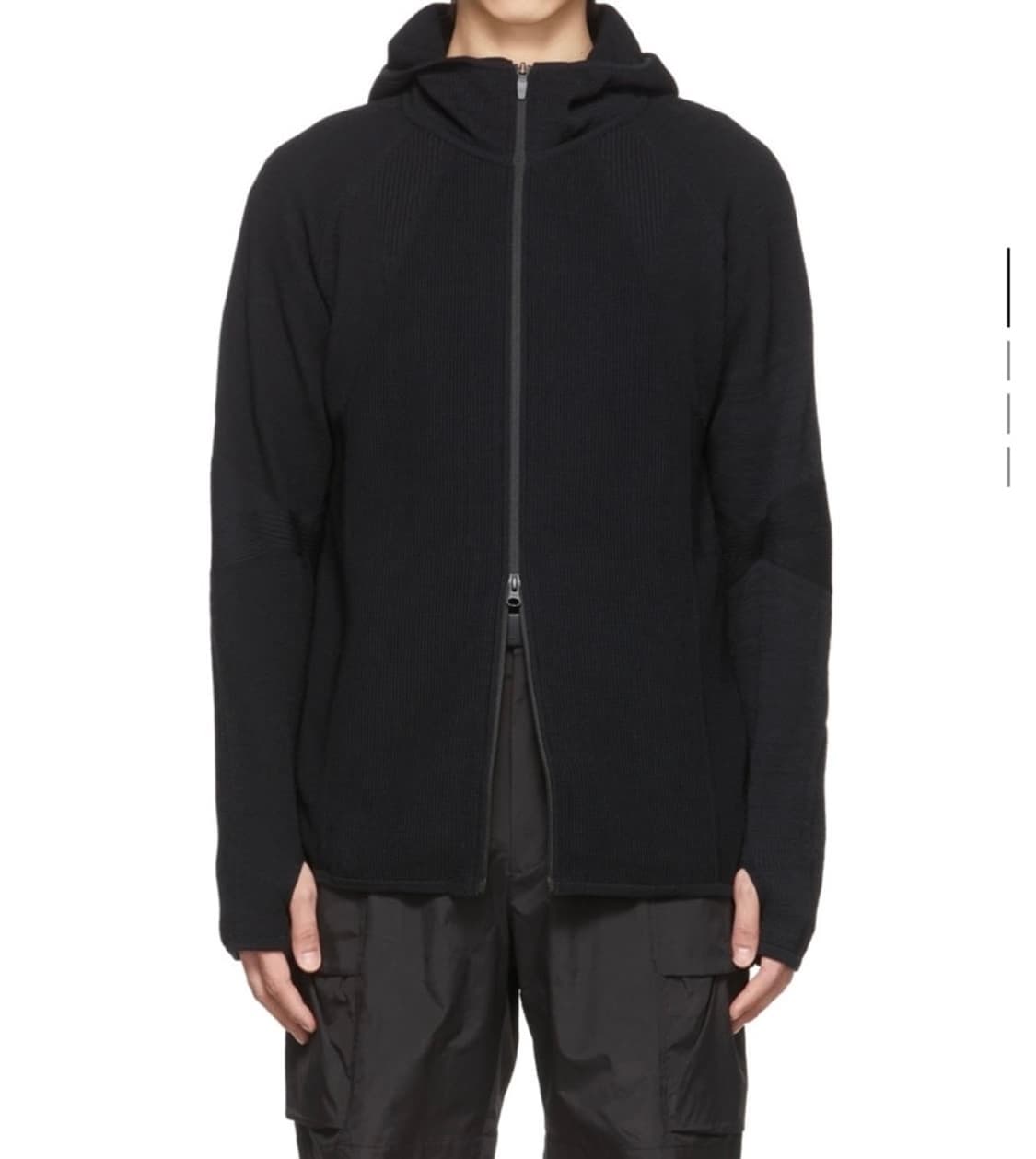 스노우피크 재팬 니트 재킷 올리브 상품이미지3