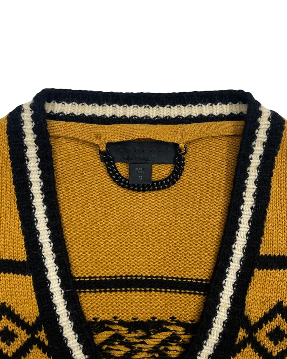 버버리 프로섬 by 크리스토퍼 베일리 12SS 에스닉 V넥 스웨터 상품이미지8