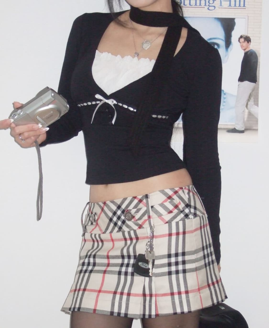 Classic Tuck Check Skirt / s size 상품이미지4
