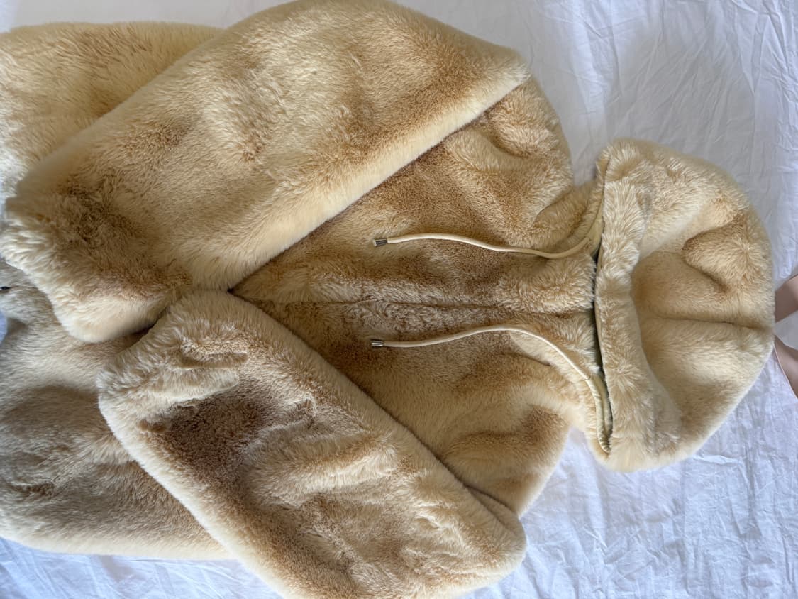 산드로 리버서블 퍼 후드 점퍼  상품이미지4