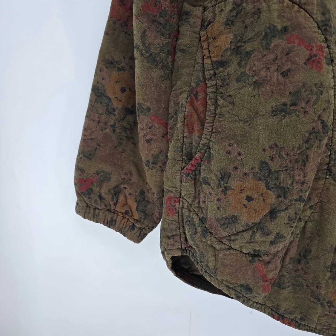 내추럴 빈티지 스타일 플라워 코튼 블라우스 상품이미지3