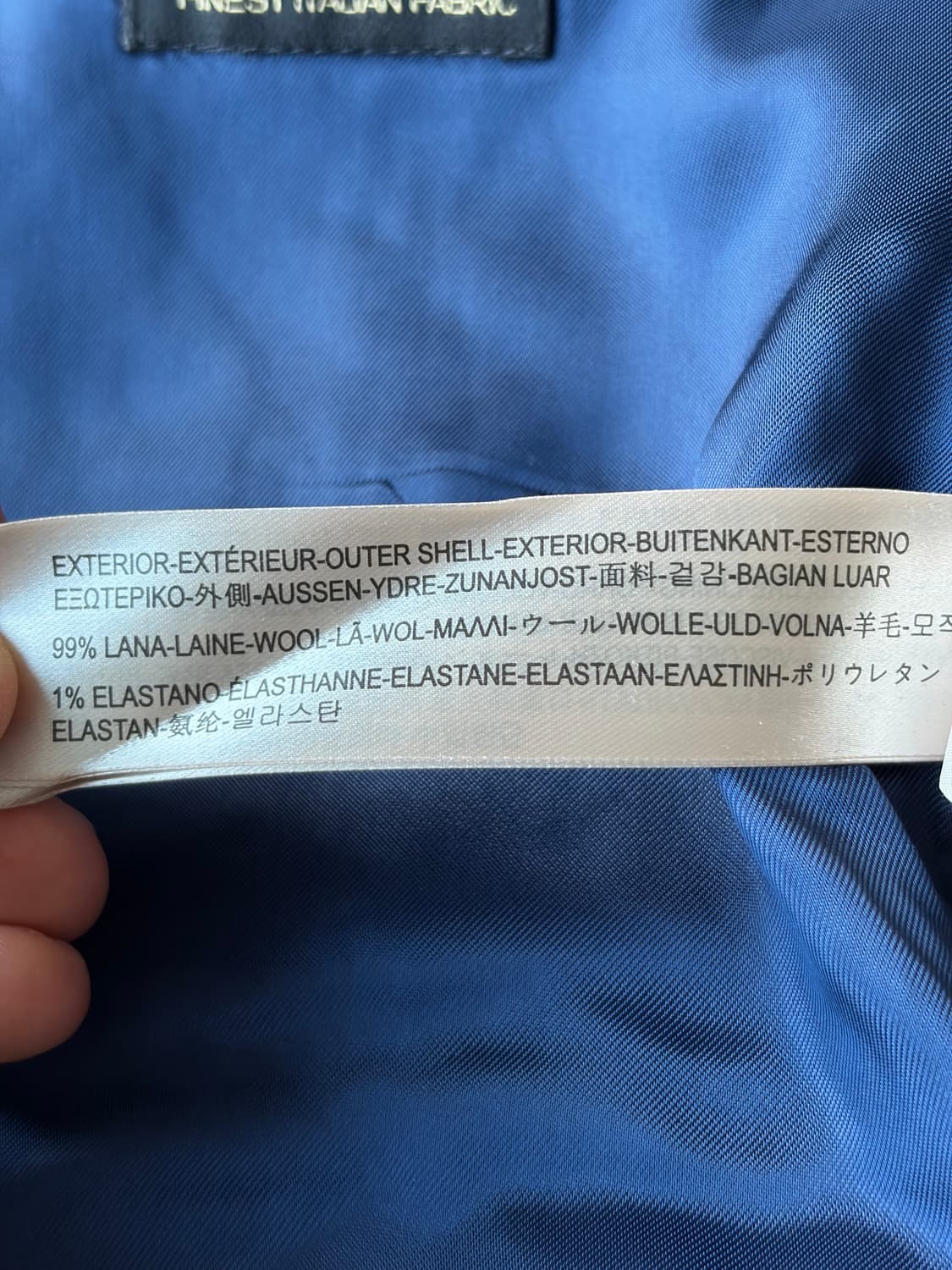 Massimo Dutti 남성 퀼팅 조끼 M 네이비 상품이미지5