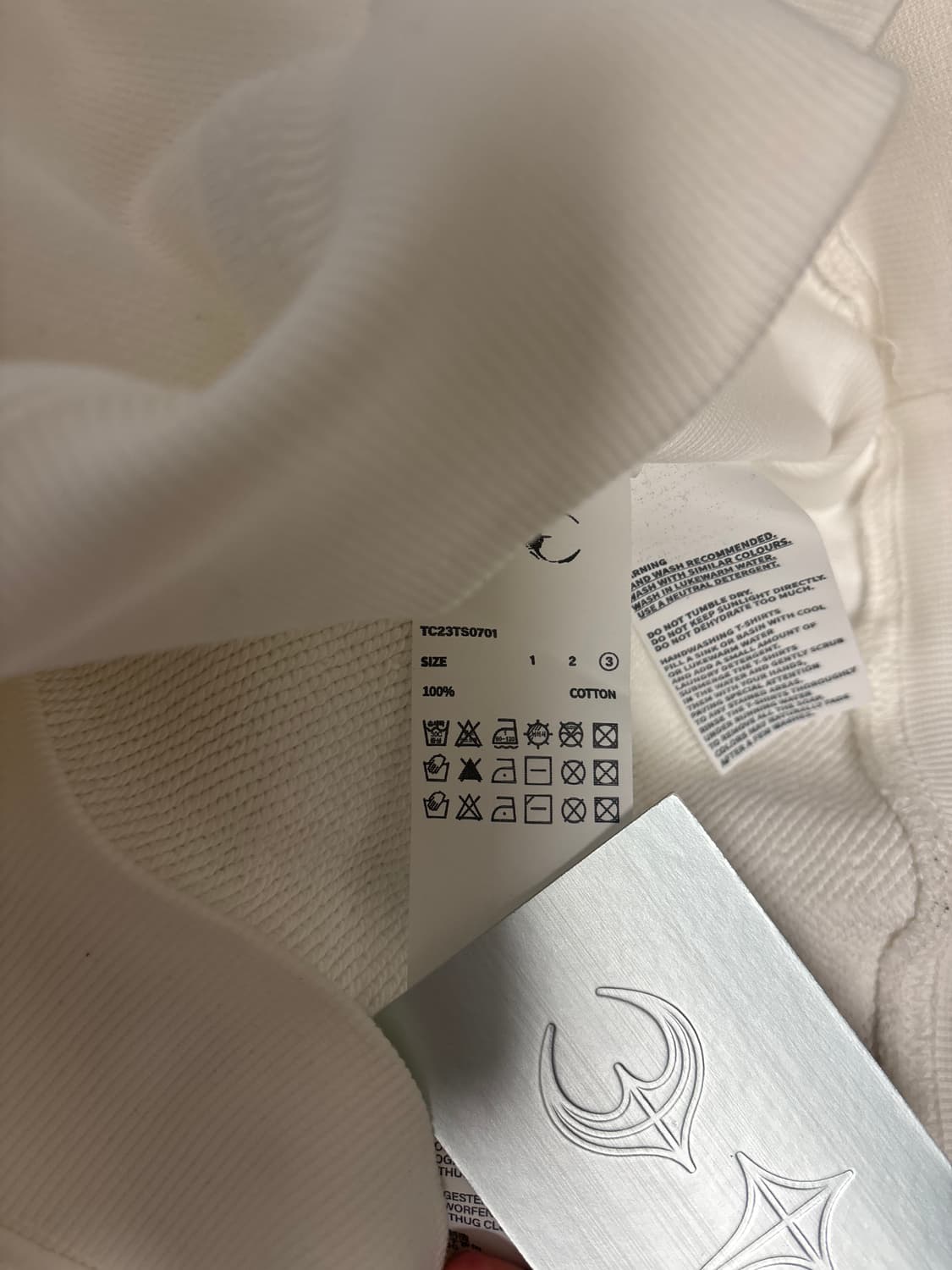 떠그클럽 후드티 화이트 상품이미지7