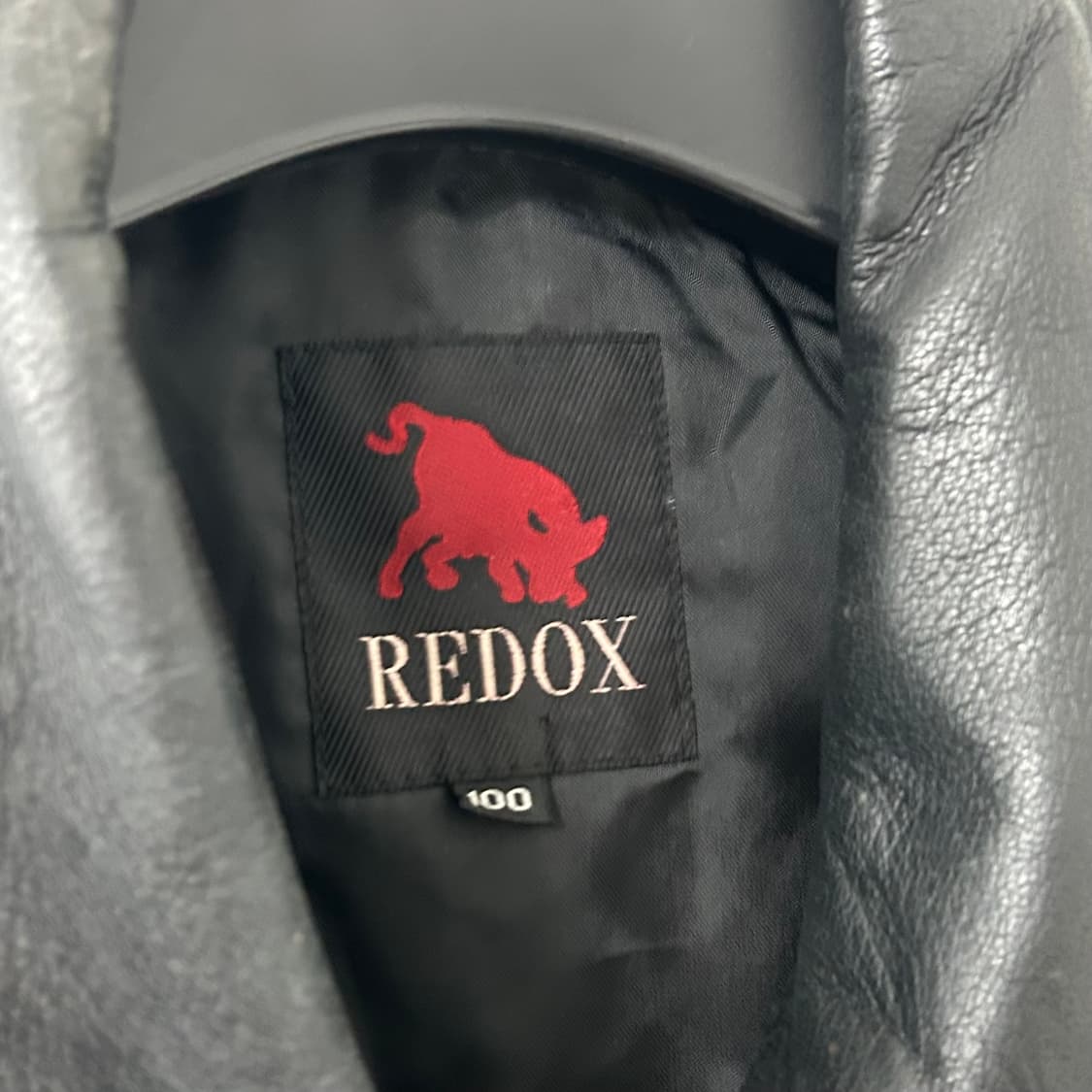 Redox 레더 믹스드 모직 자켓 상품이미지7