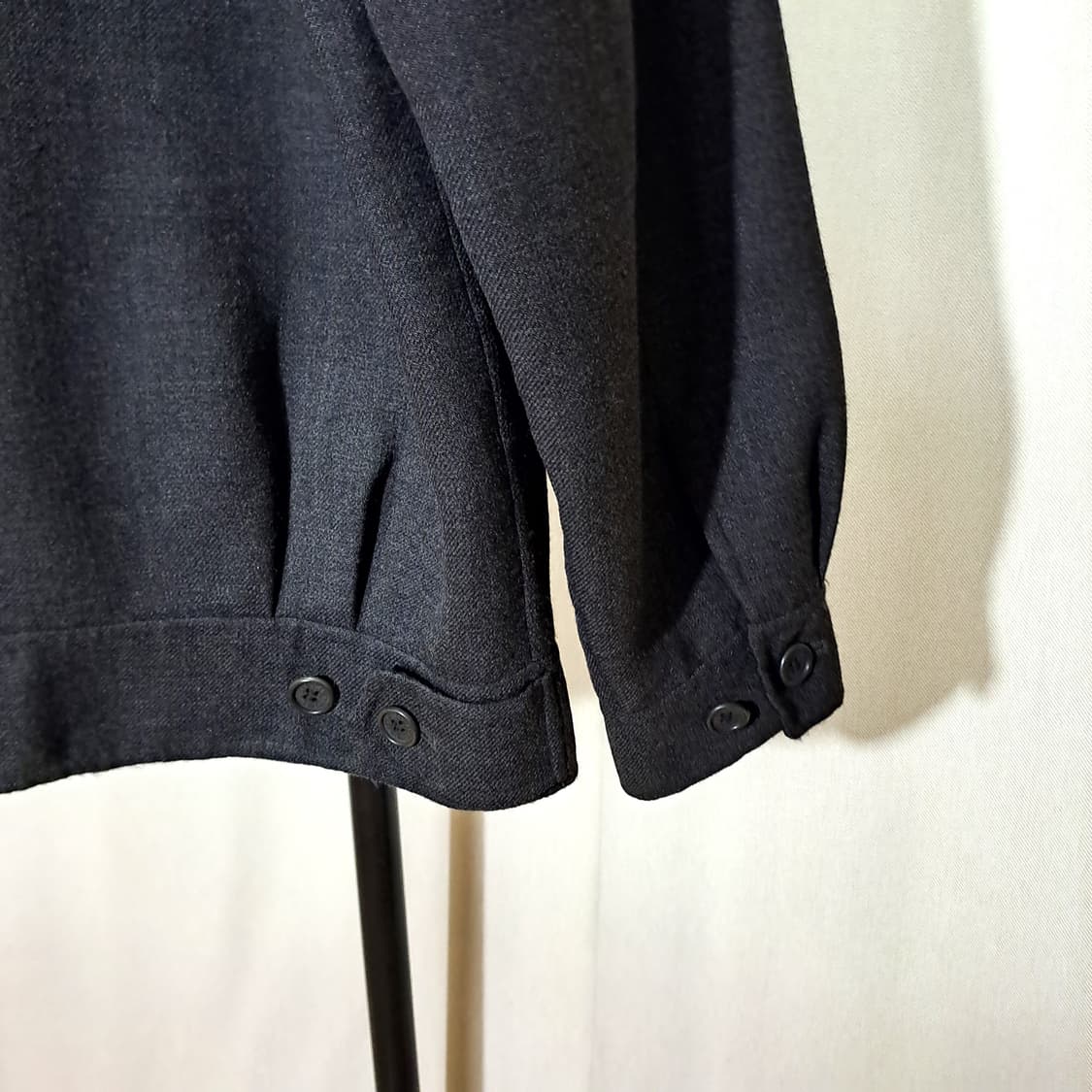 (택포) 입생로랑 YSL 캐시미어 혼용 울 블루종 100 B691 상품이미지7