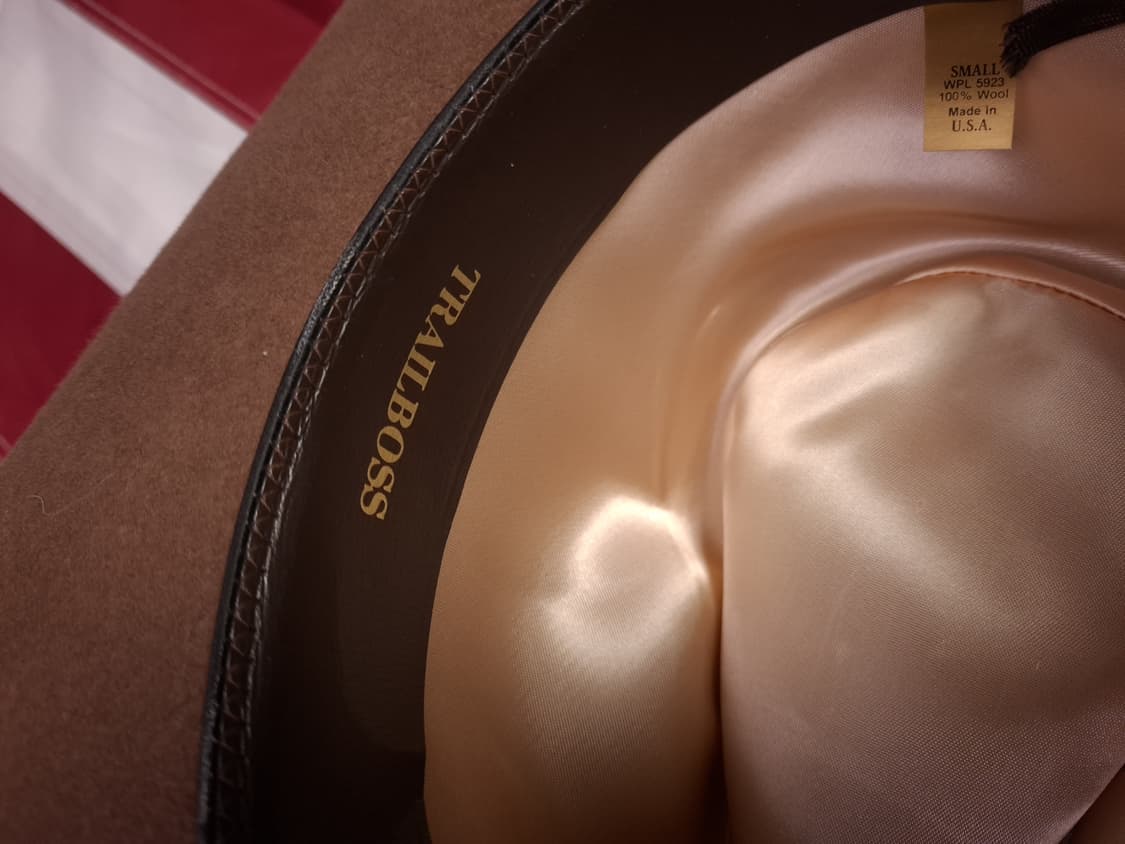 새제품급 오리지날 미국제조 울 페도라 상품이미지7