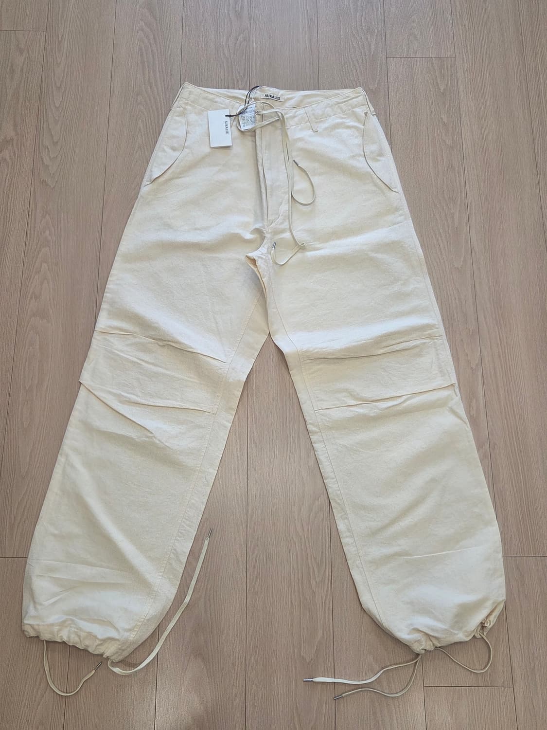 AURALEE 리넨 코튼 팬츠 상품이미지1