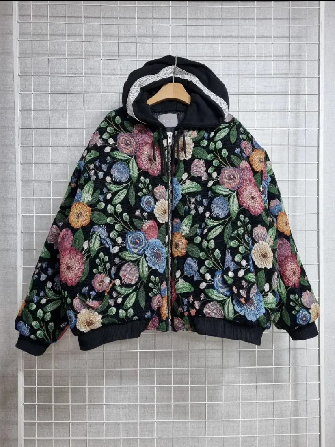 (택포) evo 에보 자가드 후드자켓 free (가을.초겨울용) 상품이미지1