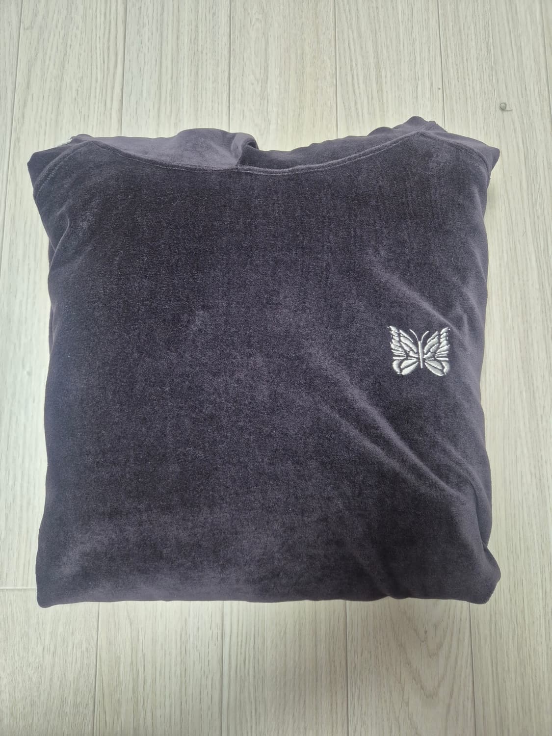 [새상품][XL] 니들스 트랙 후드 벨루어 차콜 QV320B 상품이미지6