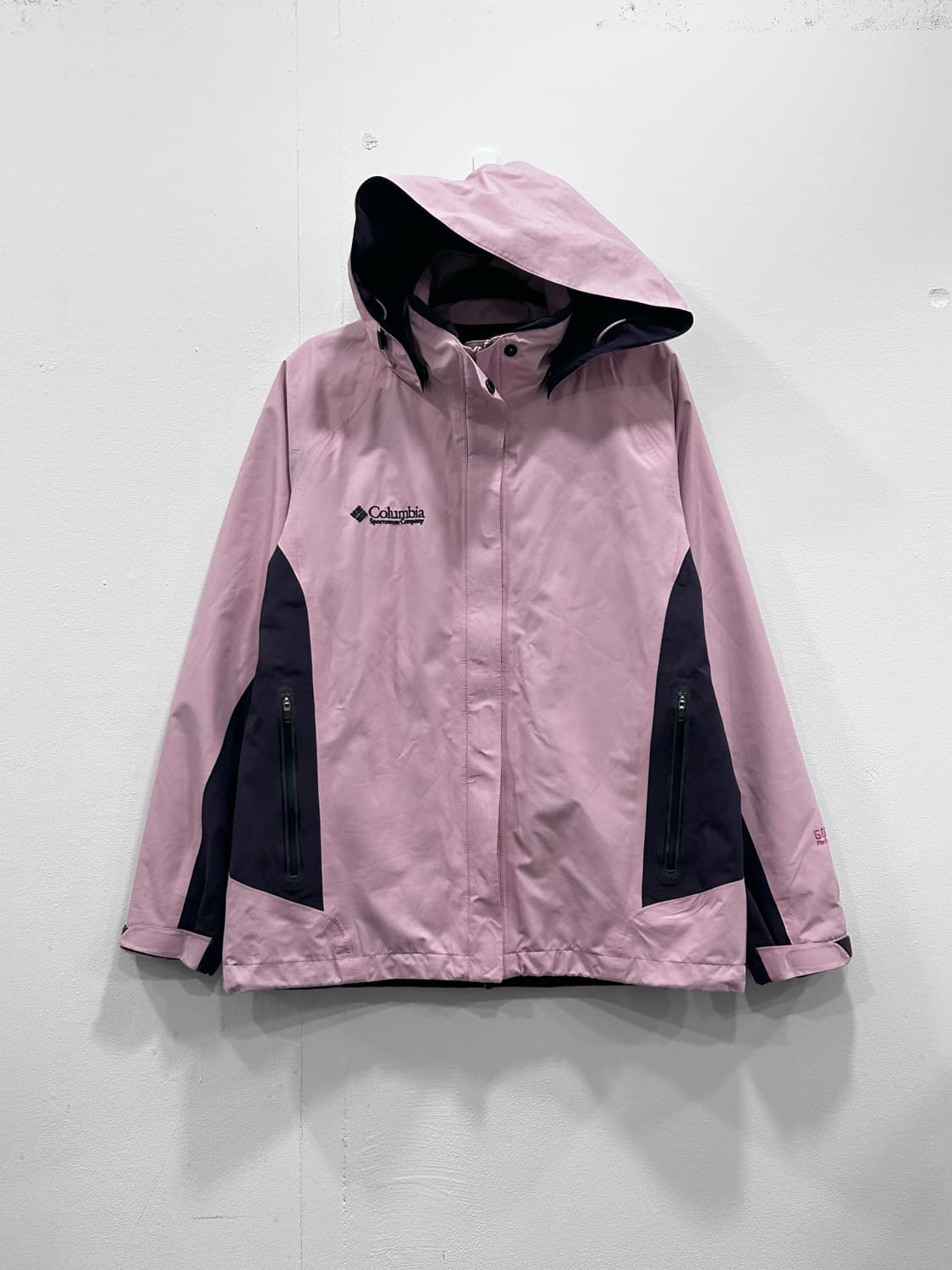 컬럼비아 핑크 고어텍스 바람막이 자켓 여성 M 상품이미지5