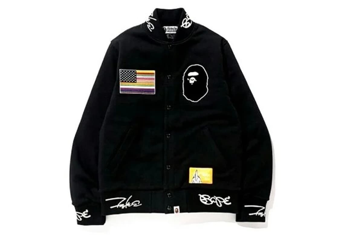 16ss 베이프 x 퓨추라 바시티 자켓 2xl 상품이미지1