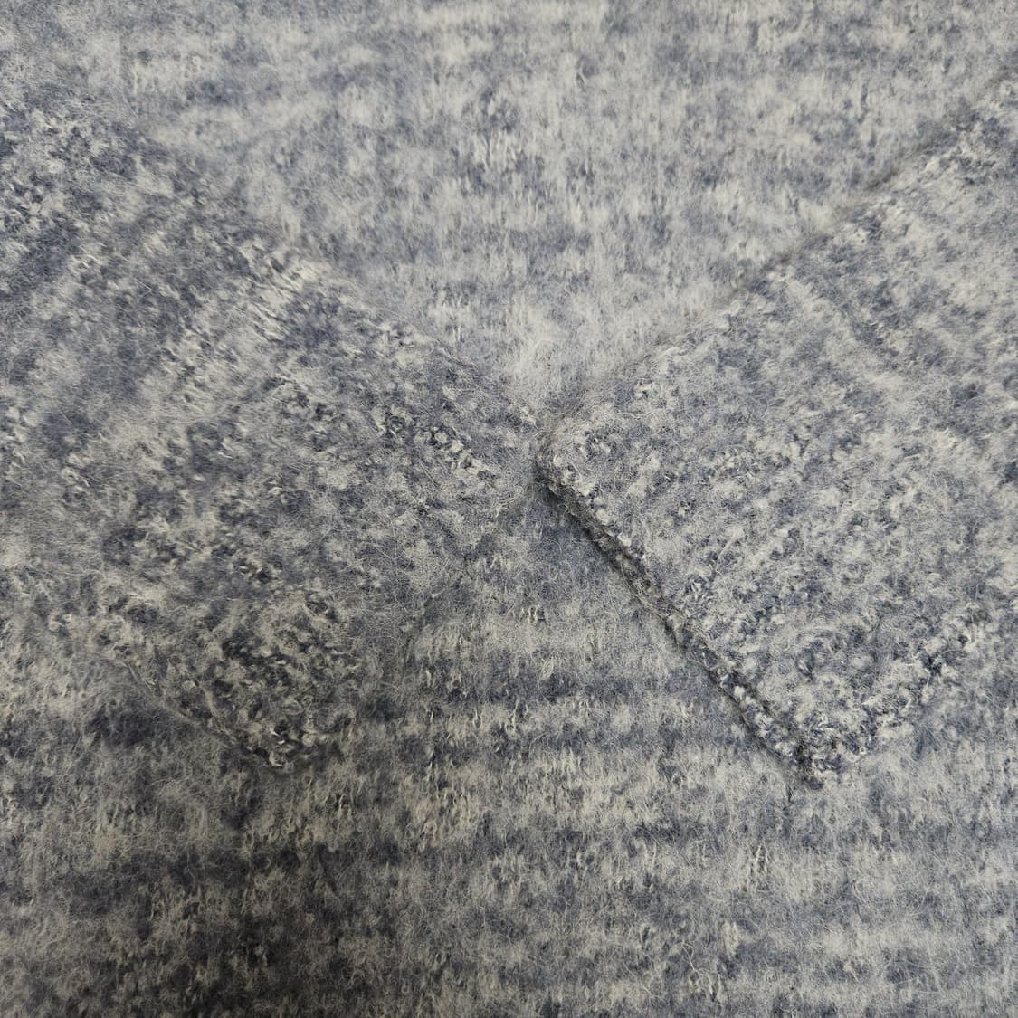 (무료배송) 오라리 울 알파카니트 믹스블루 / 1사이즈 (택채 새상품급) 상품이미지6