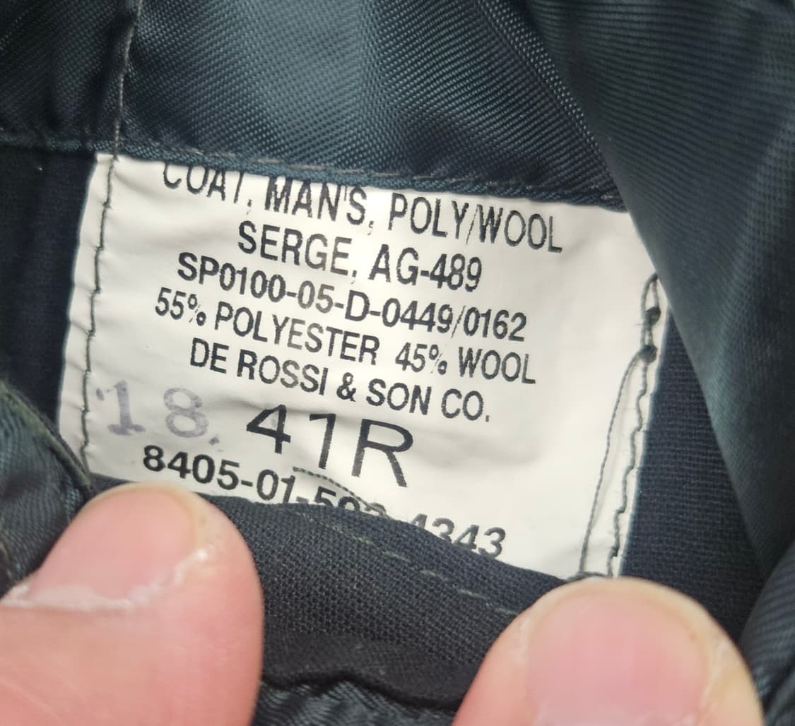 [최종할인] 오리지널 주한미군 정복 풀패치 41R 상품이미지6