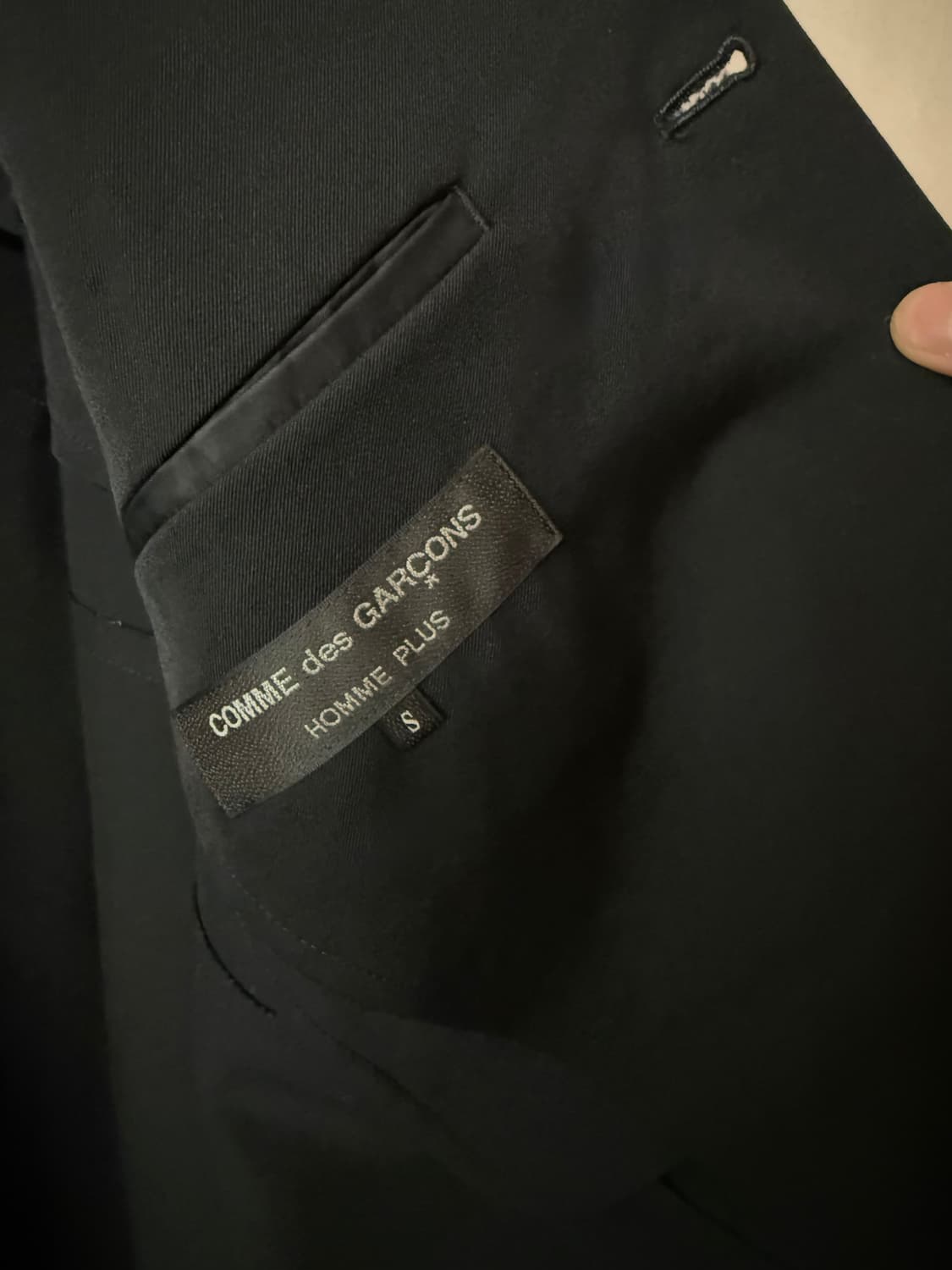 2018AW 꼼데 가르송 옴므 플러스 디컨스트럭트 블레이저 상품이미지6