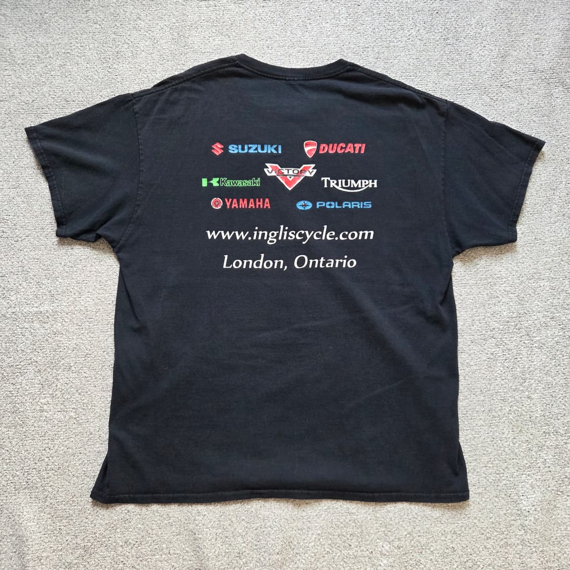 Japanese Sponsers 빈티지 반팔 티셔츠 XL(105) 상품이미지1