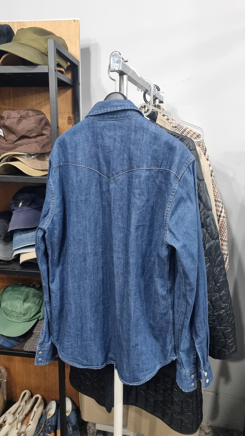 오리지날 리바이스 웨스턴 데님셔츠 100추천(m) 2번착용 상품이미지2