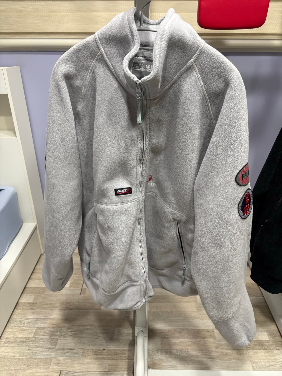 팔라스 폴라텍 풀 집 퍼넬 콘크리트 그레이 - 25SS 상품이미지2