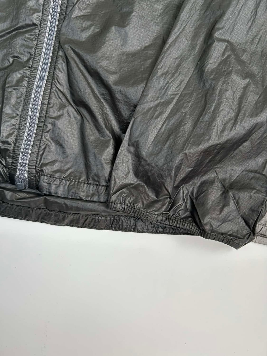 [XL] 몽벨 블랙 경량 러닝 윈드브레이커 집업 자켓 상품이미지7