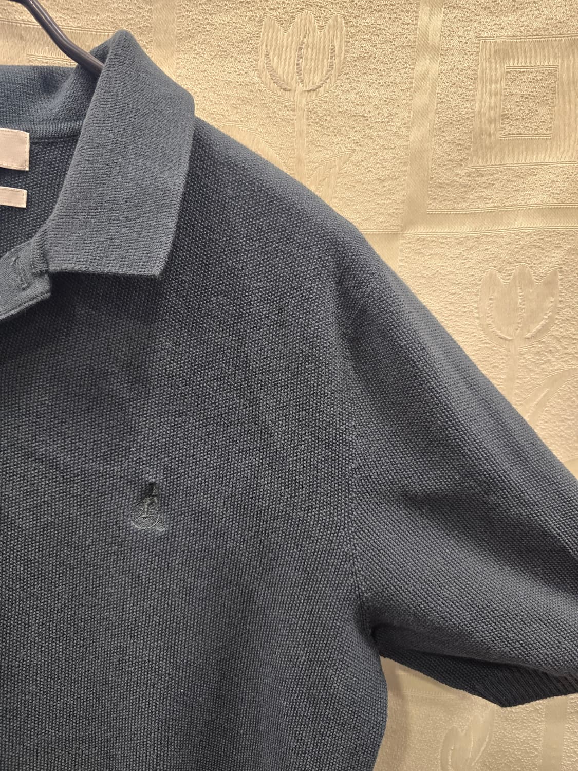 빈폴 실크 블렌디드 반팔 니트 폴로티 S 사이즈 상품이미지3