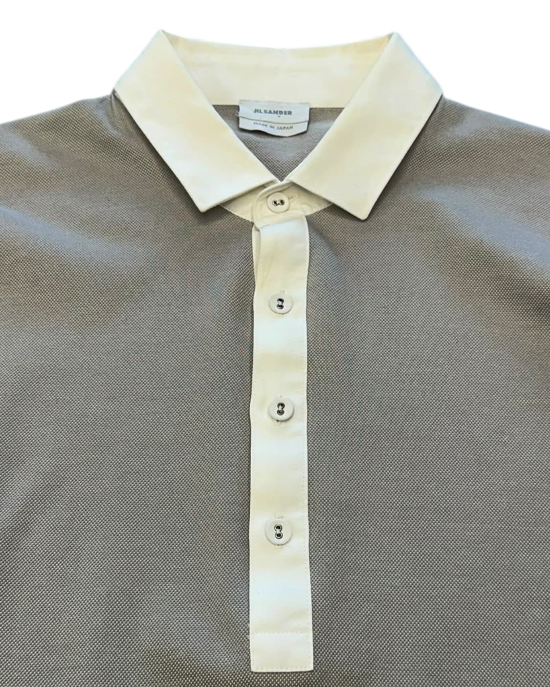 질샌더 하프 버튼 코튼 셔츠 상품이미지6