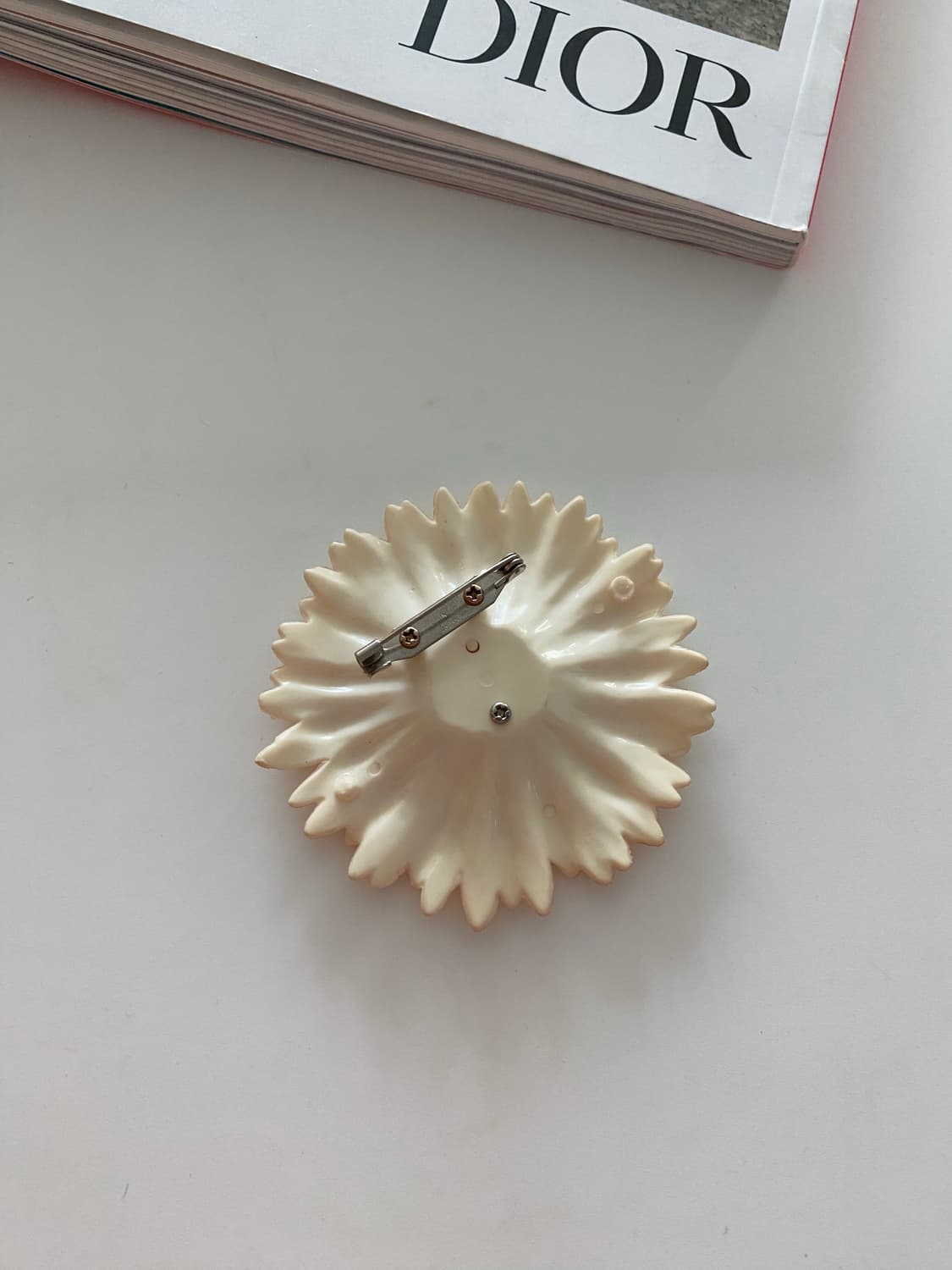 일본수입 빈티지 플라워 브로치 상품이미지4