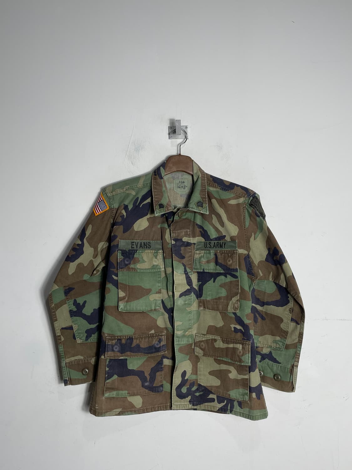 미군 오리지널 우드랜드 군복 자켓 S/XS 상품이미지1